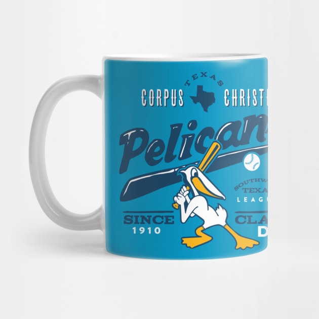 Corpus Christi Pelicans by MindsparkCreative